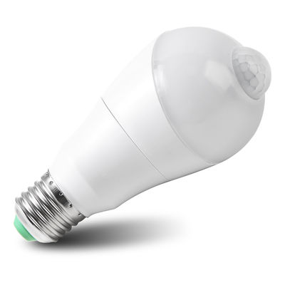 Versatile PIR Sensor Light Bulb 5W 7W PIR Sensor Lamp With 120° Beam Angle