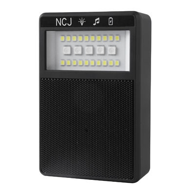 10m LED Wireless Bluetooth Speaker ABS 15W Bluetooth LED Light Speaker